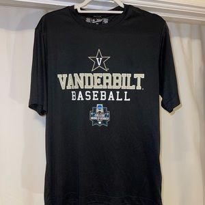 Light and breathable Vanderbilt Baseball college World Series CWS shirt